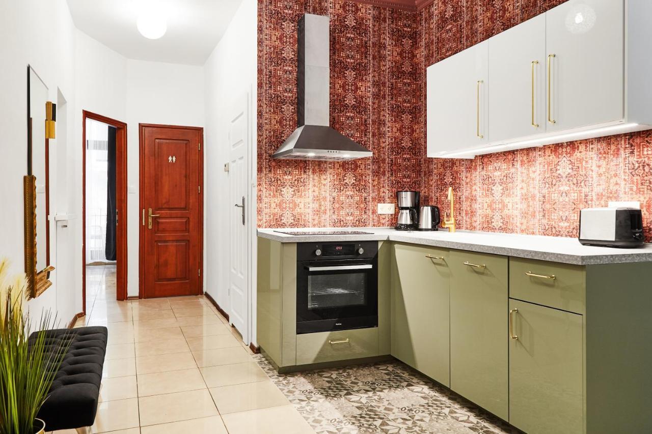 Patterned Apartment Zyblikiewicza Street Kraków Eksteriør billede